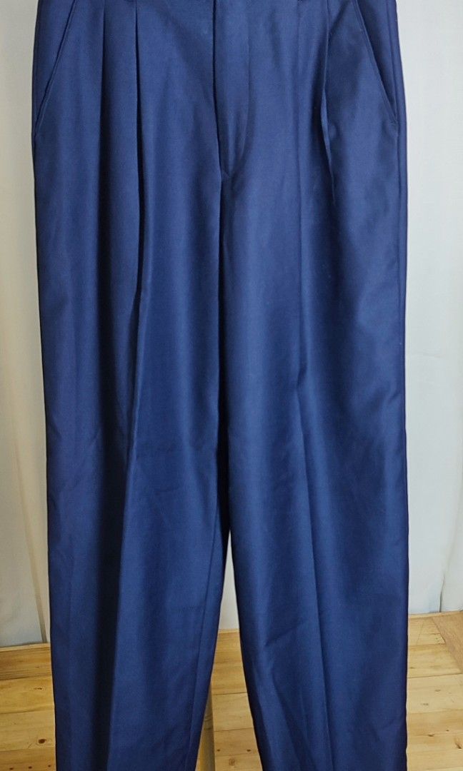 30 Inches High Waisted Trouser Pants (Category: Other Bottoms) located in Manila. Submitted by thrifterstyle (Listing ID 1354517169, Image 2). Description: This is thrifted Very Good Condition Waist:30 Inches Hips:32 Inches Length:41 Inches Crotch:12 Inches Legs:11.5 Inches Hole:8 Inches Fits: Large Brand:None Code: i1 LAST PRICE POSTED/2 DAYS RESERVATION SURE BUYER ONLY PLEASE _____________________ Thrifted|Good Condition|Shipping Only _________