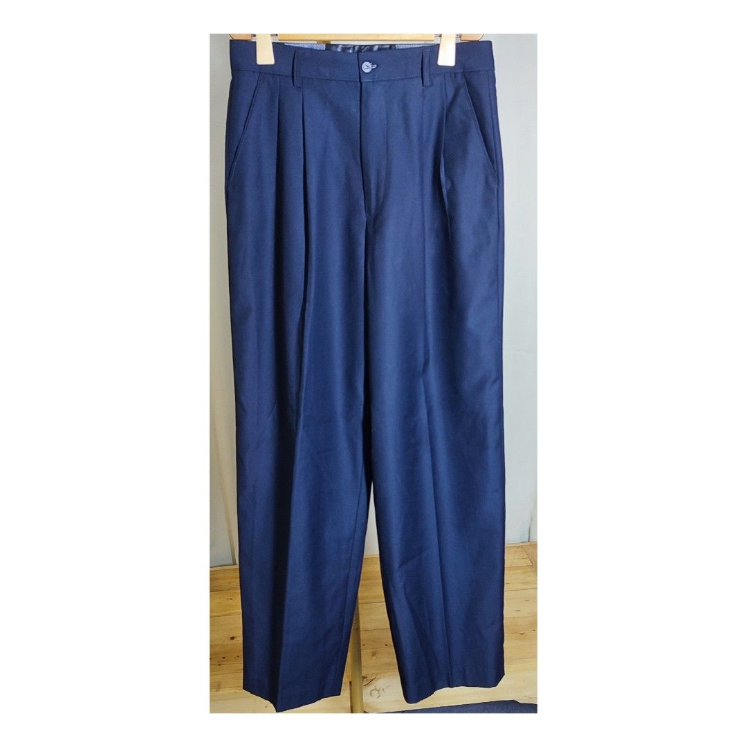 30 Inches High Waisted Trouser Pants (Category: Other Bottoms) located in Manila. Submitted by thrifterstyle (Listing ID 1354517169, Image 1). Description: This is thrifted Very Good Condition Waist:30 Inches Hips:32 Inches Length:41 Inches Crotch:12 Inches Legs:11.5 Inches Hole:8 Inches Fits: Large Brand:None Code: i1 LAST PRICE POSTED/2 DAYS RESERVATION SURE BUYER ONLY PLEASE _____________________ Thrifted|Good Condition|Shipping Only _________