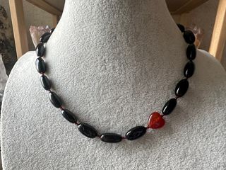 Black Bi'er. South Red Heart ❤️ Necklace64220307381506110