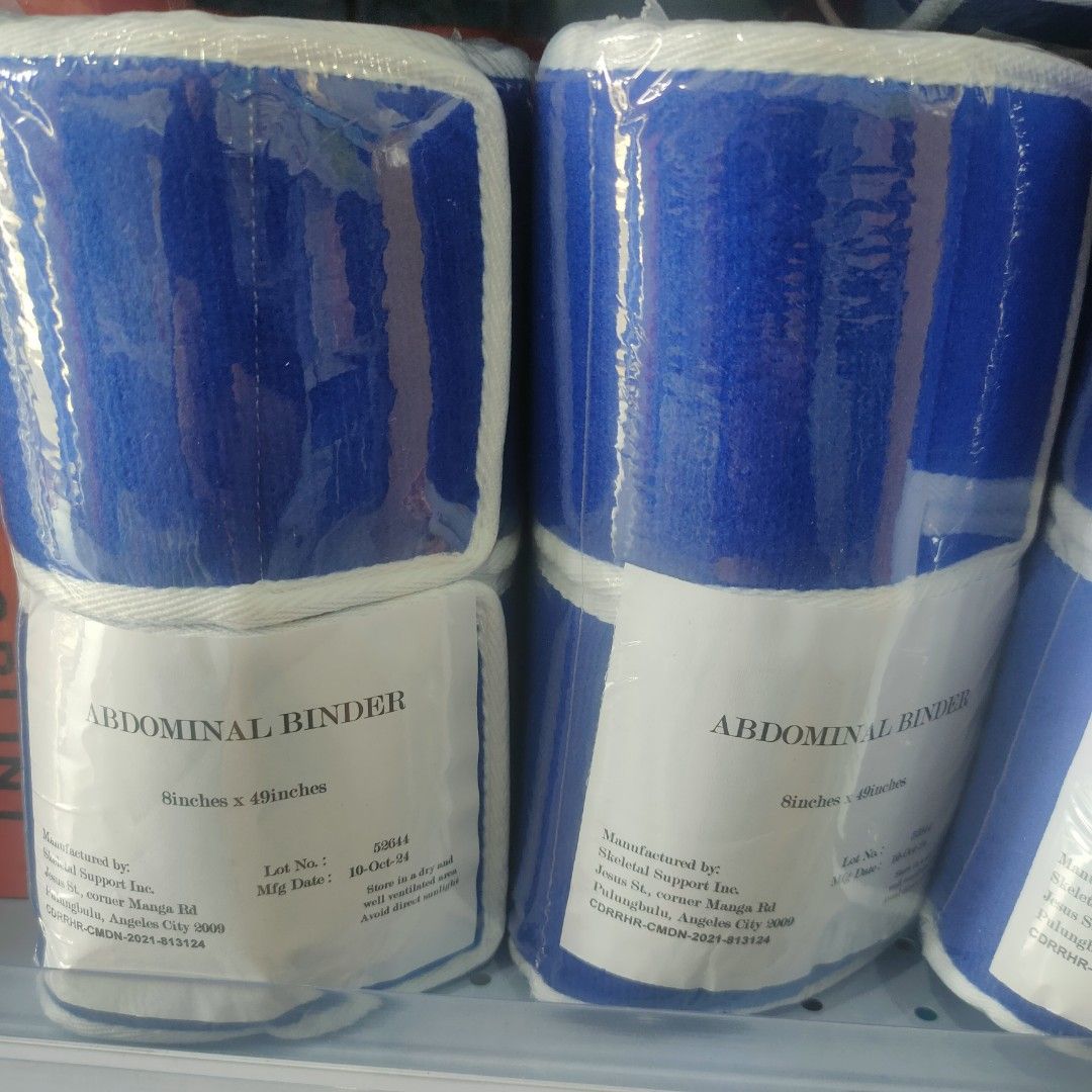 ABDOMINAL BINDER 8 INCHES (Category: Medical Supplies & Tools) located in Quezon City. Submitted by staffmarke01383 (Listing ID 1354376433, Image 2). Description: .