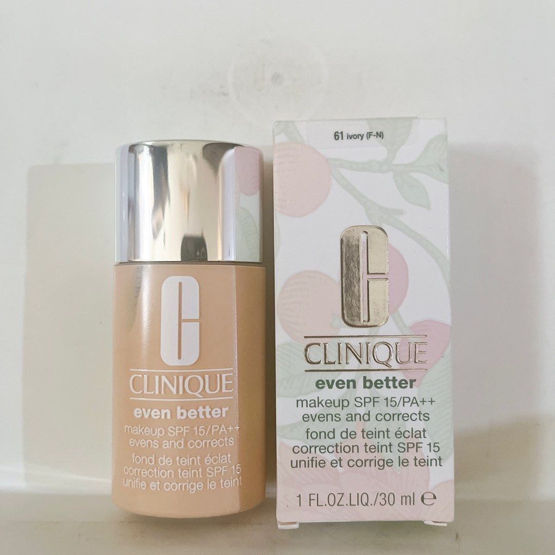 CLINIQUE EVEN BETTER MAKEUP SPF15 30ml 61 IVORY (Category: Makeup) located in Manila. Submitted by lessentiel.ph (Listing ID 1354414986, Image 1). Description: .