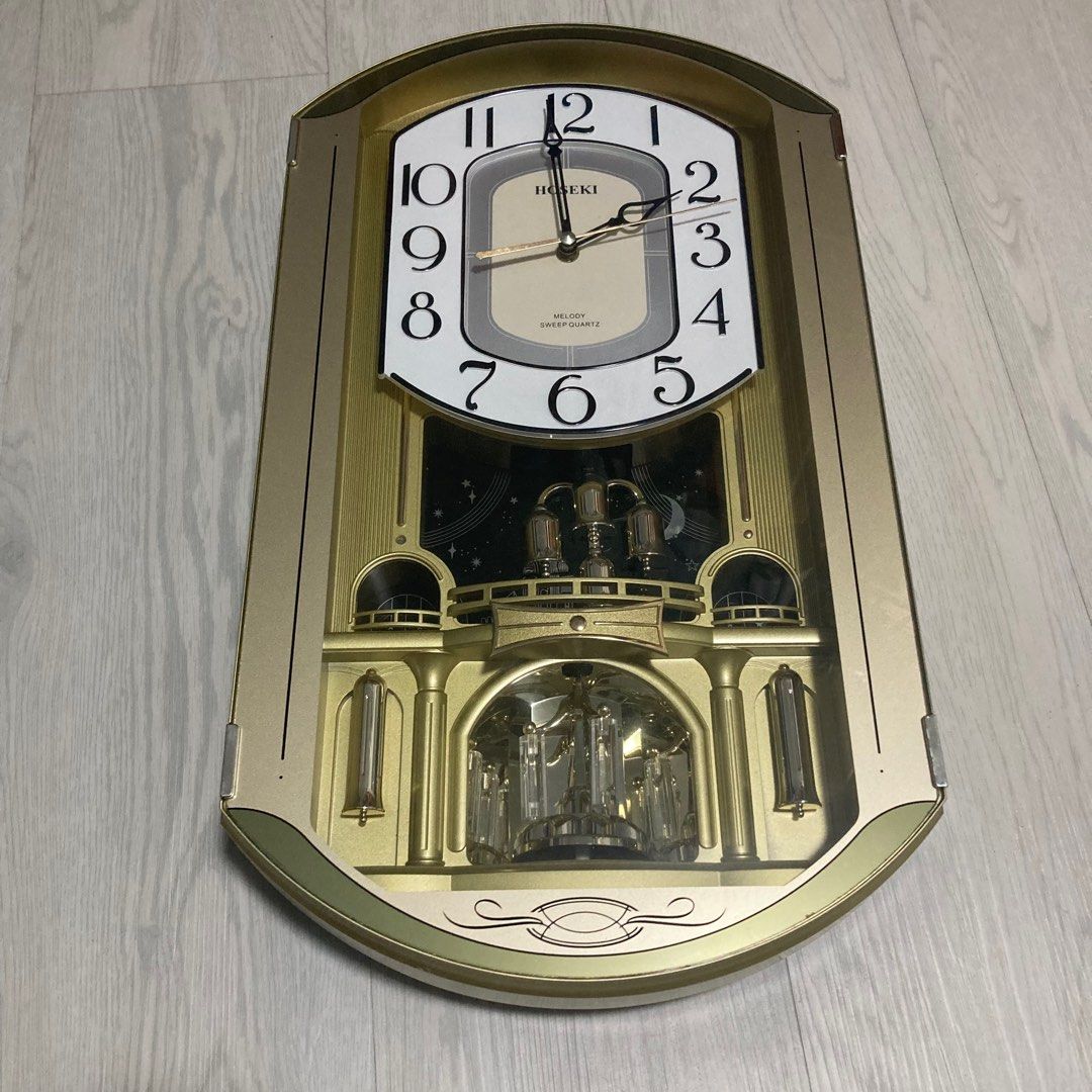 Gold Vintage Clock