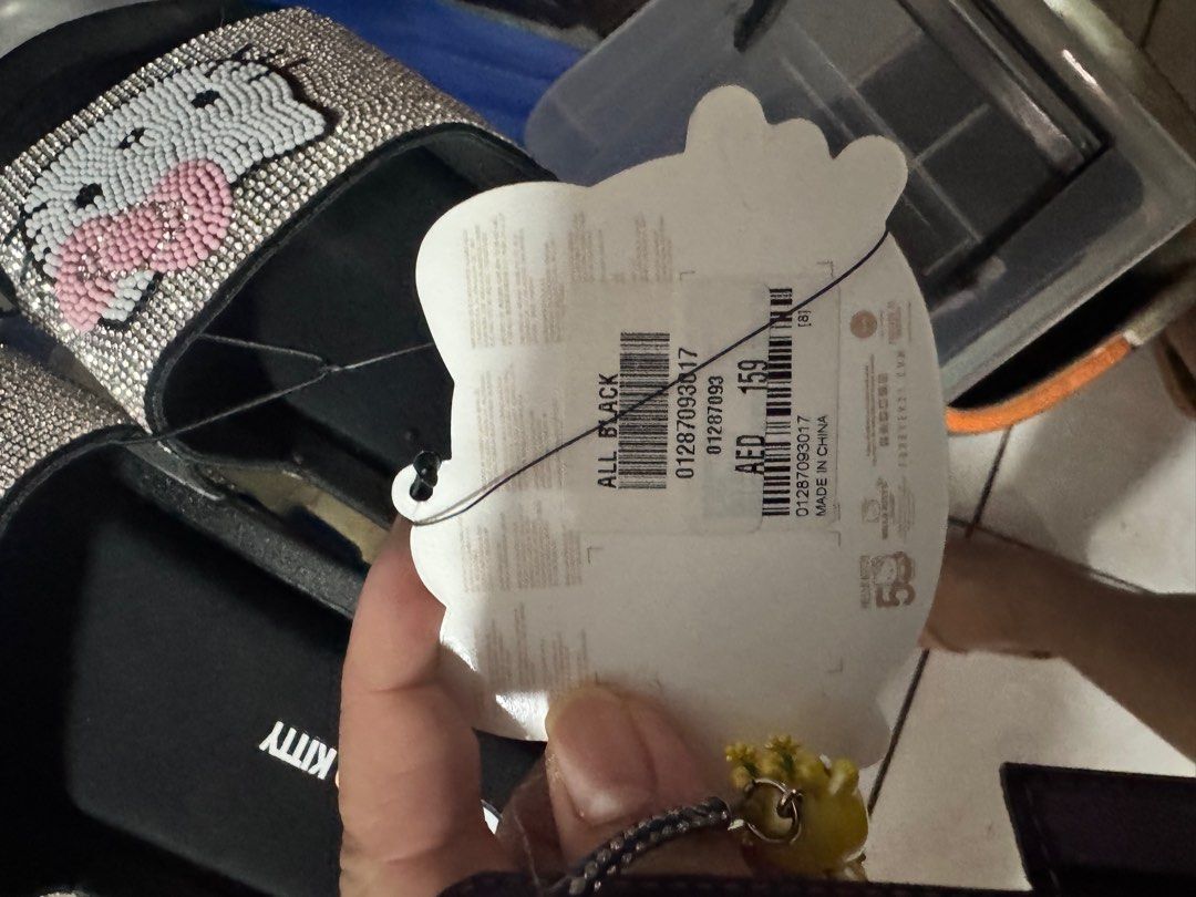 Hello kitty x forever 21 rhinestone slides (Category: Slippers and slides) located in Antipolo. Submitted by kawaiikeepsake (Listing ID 1354441260, Image 3). Description: Selling brandnew Insole - 24cm Bought in dubai For Narrow feet Soft padded msarap sa paa Original price 159 aed -2385 .