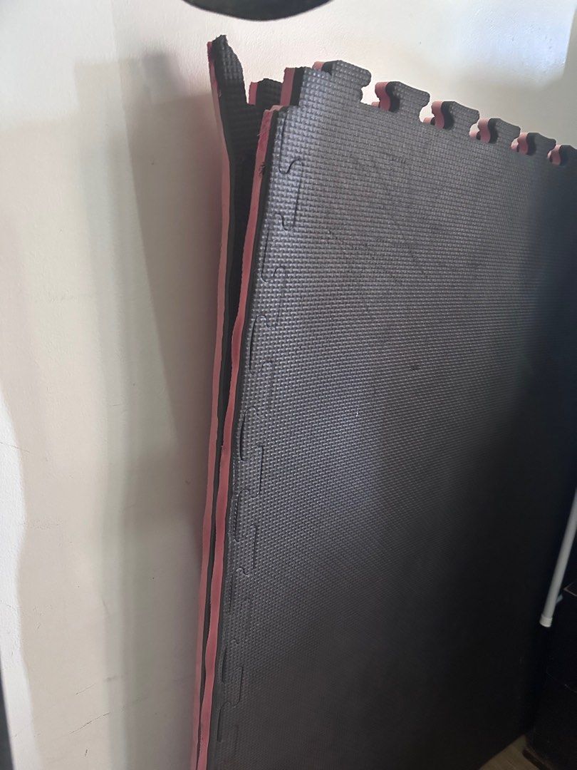 High Density Mats (Category: Exercise Mats) located in Muntinlupa City. Submitted by 1quality2branded3cheap (Listing ID 1354486062, Image 2). Description: High density mats, well used. Can be used with weights. .