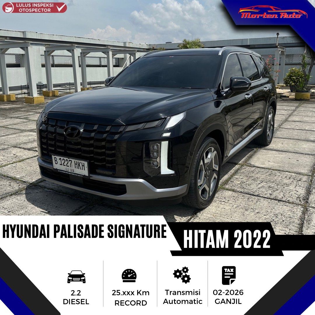Hyundai Palisade 2.2D Signature 2022 Facelift Km 25 Ribu Record ...