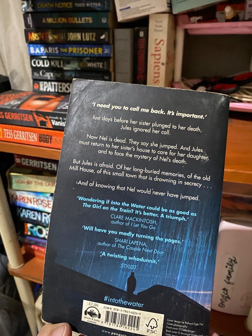 Into the Water (PAULA HAWKINS) (Category: Storybooks) located in Lapu Lapu. Submitted by ayith_journals (Listing ID 1354457703, Image 2). Description: .