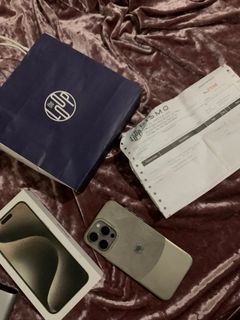 IPHONE 15 PRO MAX 512GB UNDERWARRANTY