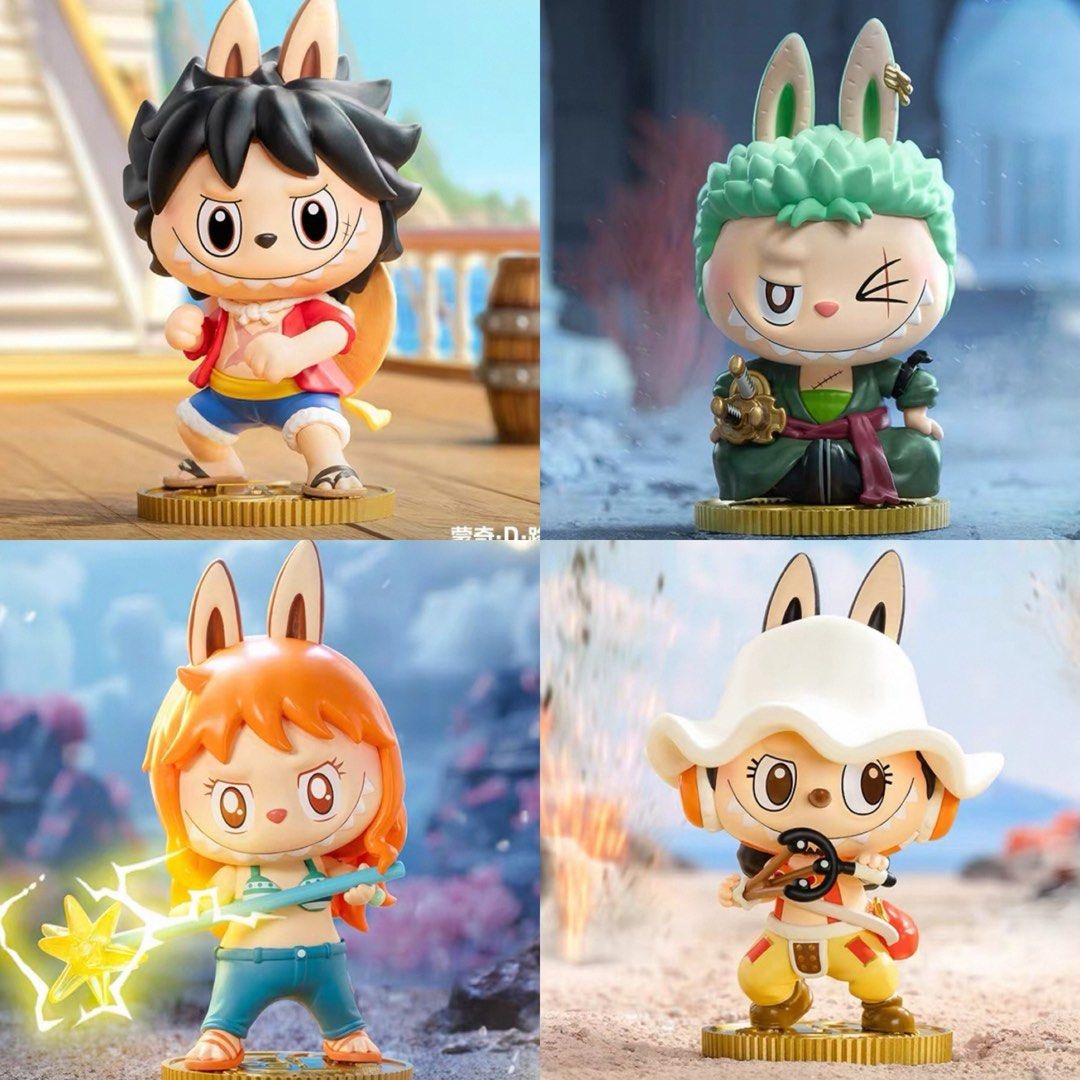 LABUBU ONE PIECE SERIES THE MONSTER POPMART / FULL SET / CONFIRMED