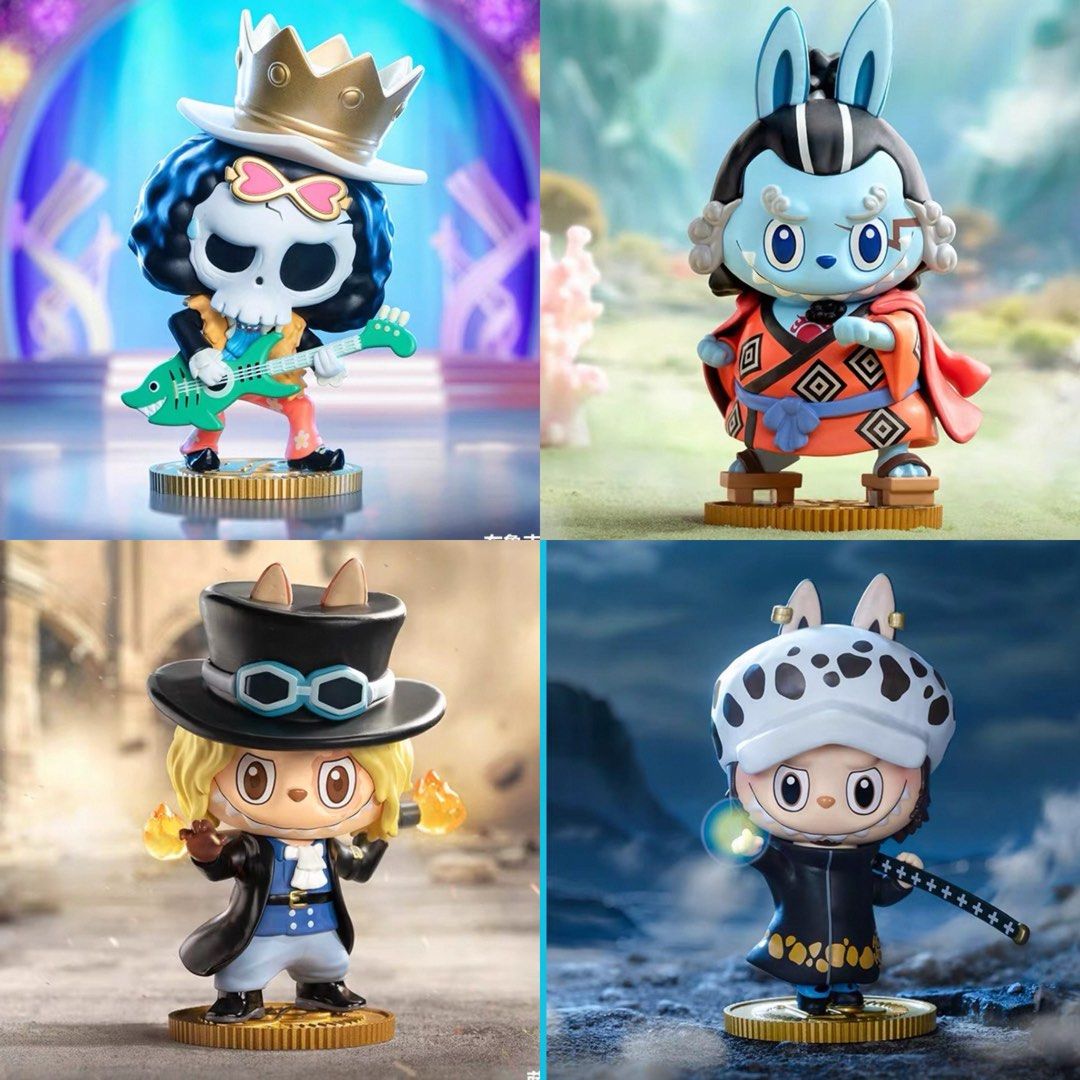 LABUBU ONE PIECE SERIES THE MONSTER POPMART / FULL SET / CONFIRMED