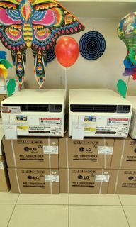 LG DUAL INVERTER WINDOW AIRCON BRAND NEW AND SEALED