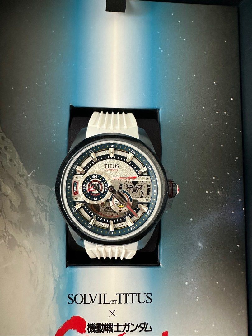 Limited edition Rare Gundam automatic watch (Category: Men's Watches) located in Singapore. Submitted by denitolow (Listing ID 1354457653, Image 1). Description: Brand New 200 pcs limited edition Local warranty from City Chain.