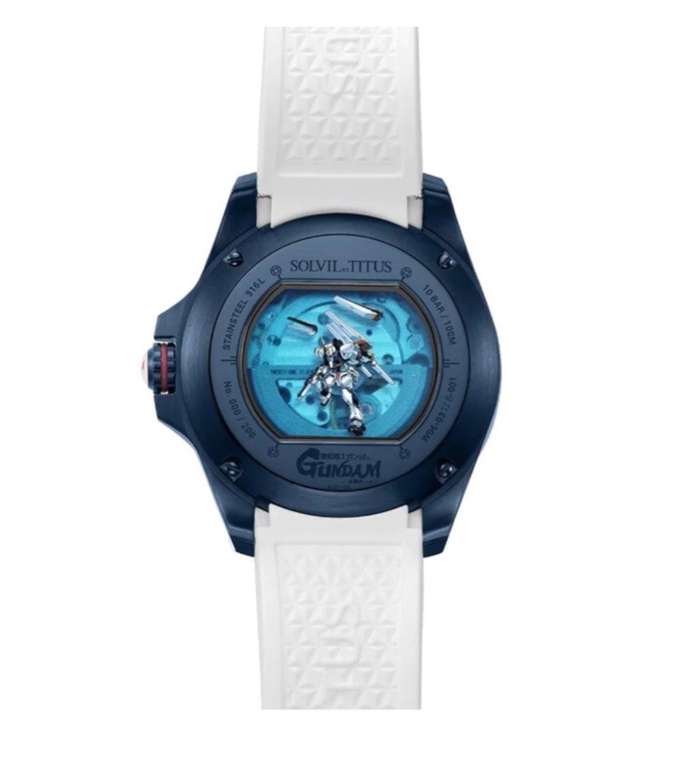 Limited edition Rare Gundam automatic watch (Category: Men's Watches) located in Singapore. Submitted by denitolow (Listing ID 1354457653, Image 3). Description: Brand New 200 pcs limited edition Local warranty from City Chain.