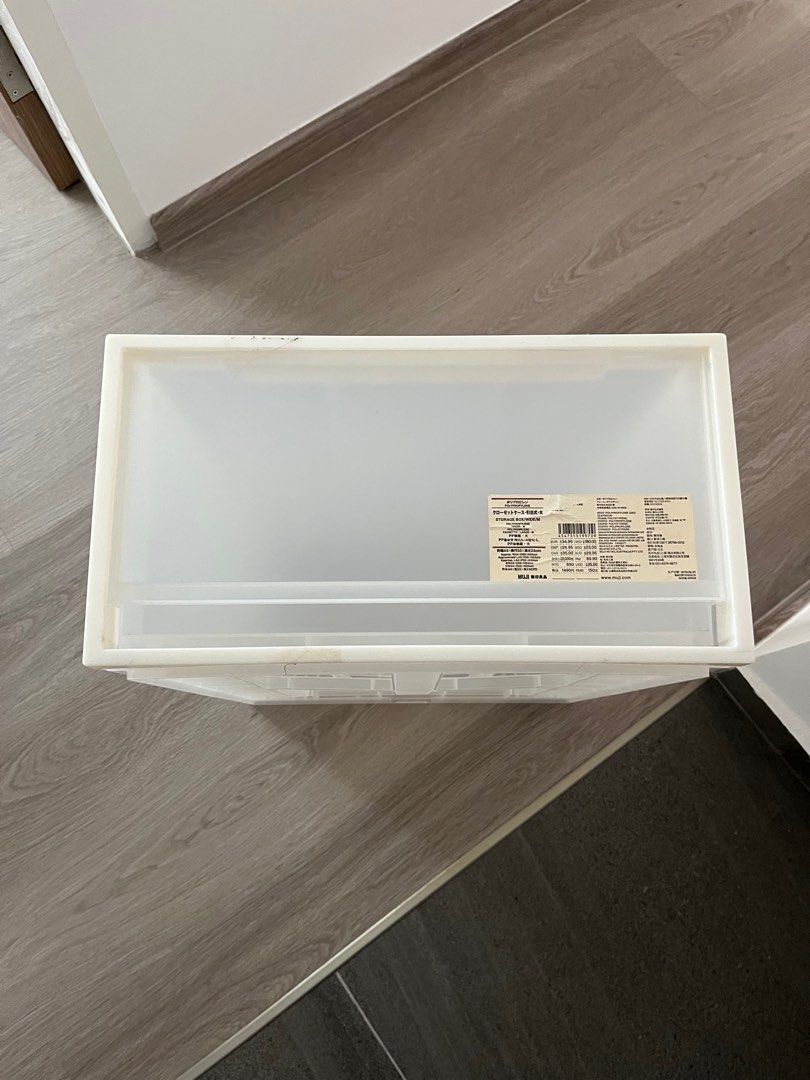 Muji Storage Box, Furniture & Home Living, Home Improvement ...