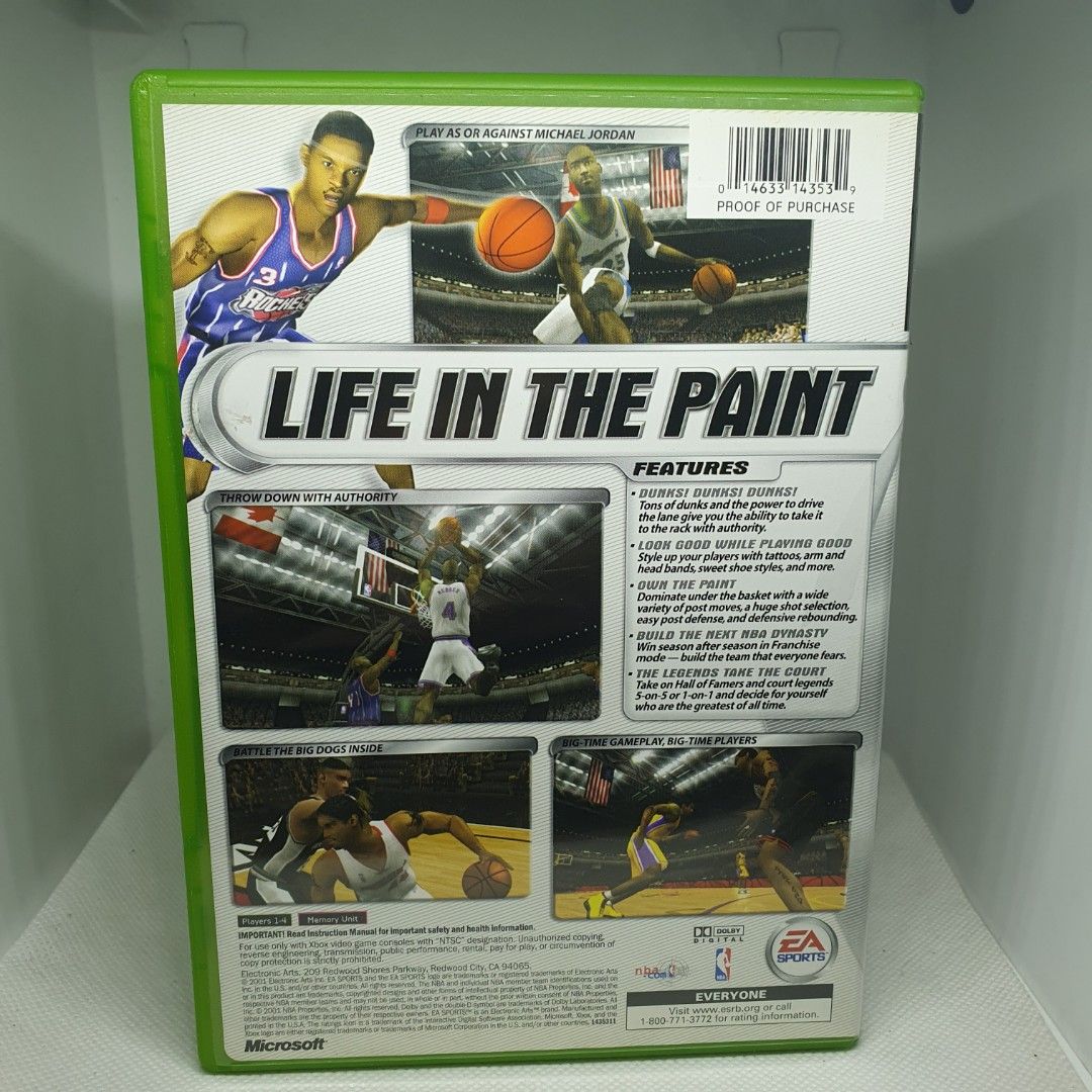 NBA Live 2002 (Microsoft Xbox) (Category: Xbox) located in Quezon City. Submitted by itemsforadoption (Listing ID 1354343311, Image 3). Description: Rfs: Its 2025! Happy New Year! Hoping you have a good year ahead of you! If you have questions feel free to send a message. Though I'll most likely be able to reply from 10am to 8pm. Please be patient and understanding. Decluttering games and items that I've picked up or for friends and family. Price