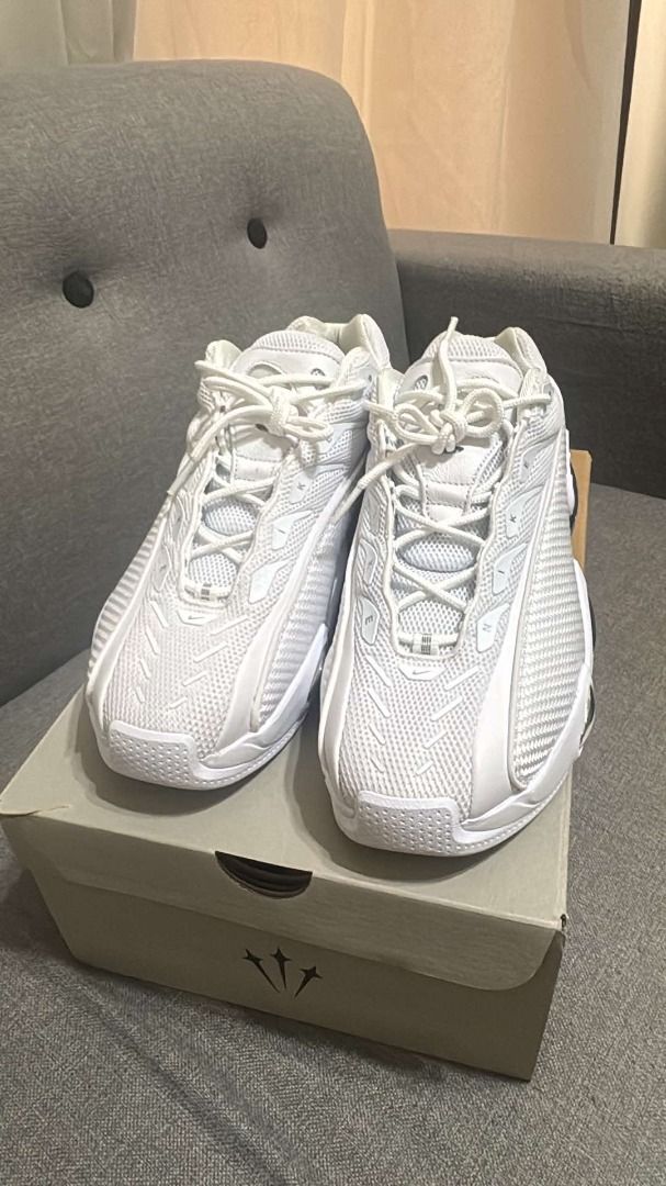 Nike Nocta Glide Triple White size 11.5us (Category: Sneakers) located in Quezon City. Submitted by johnvelasc33638 (Listing ID 1354345250, Image 3). Description: Authentic Nike Nocta Glide Triple White Size 11.5 us Complete with box No issue almost new Used once.