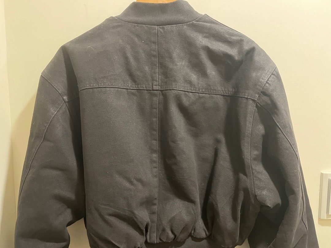 NO MASS PROD. CRUCIFIED BOMBER JACKET M NO MASS PROD. CRUCIFIED