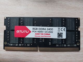 Notebook sodimm RAM 8G DDR4 2400MHZ64245834917121110