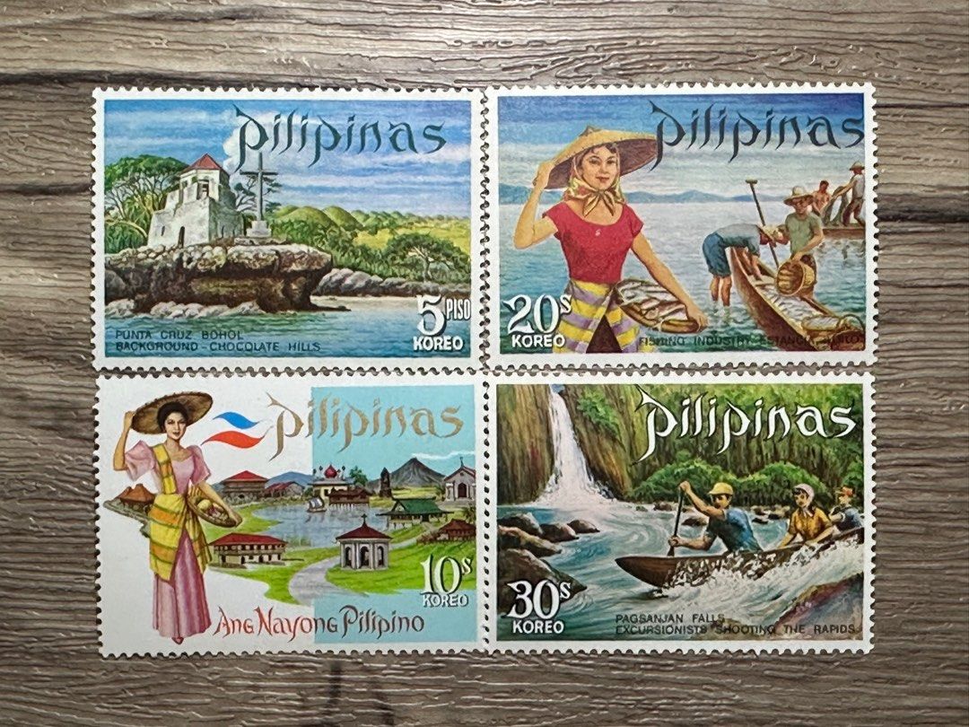 Philippine 1971 MNH Tourism (Category: Vintage Collectibles) located in Tanza. Submitted by nikkel (Listing ID 1354503744, Image 2). Description: Sold per set All for 400 120 per set of 4.