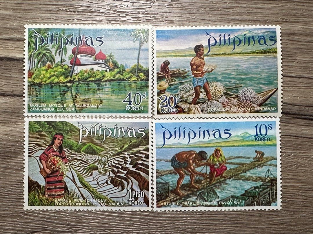 Philippine 1971 MNH Tourism (Category: Vintage Collectibles) located in Tanza. Submitted by nikkel (Listing ID 1354503744, Image 3). Description: Sold per set All for 400 120 per set of 4.