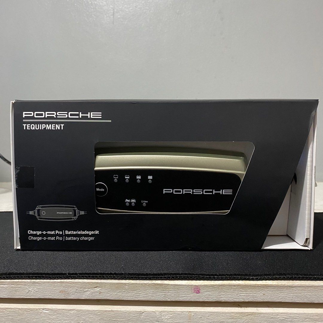 Porsche Charge-o-mat Pro (Category: Other Automotive Parts and Accessories) located in Baguio. Submitted by masterroller (Listing ID 1354366480, Image 1). Description: Porsche Charge-o-mat Pro Battery charger for car and motorcycle Never been used 8,000 pesos.