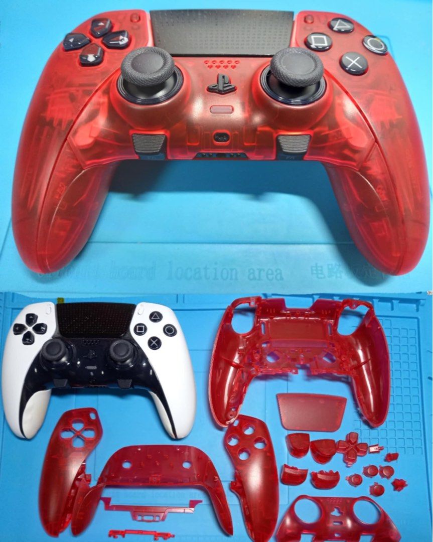 PS5 Edge Controller Shell Replacement (Category: Controllers) located in Singapore. Submitted by ilovepolabear (Listing ID 1354473469, Image 1). Description: We provide repair service Replace PS5 Edge Controller Shell (Not Include Controller) Please message for more inquiries or i have not list here .