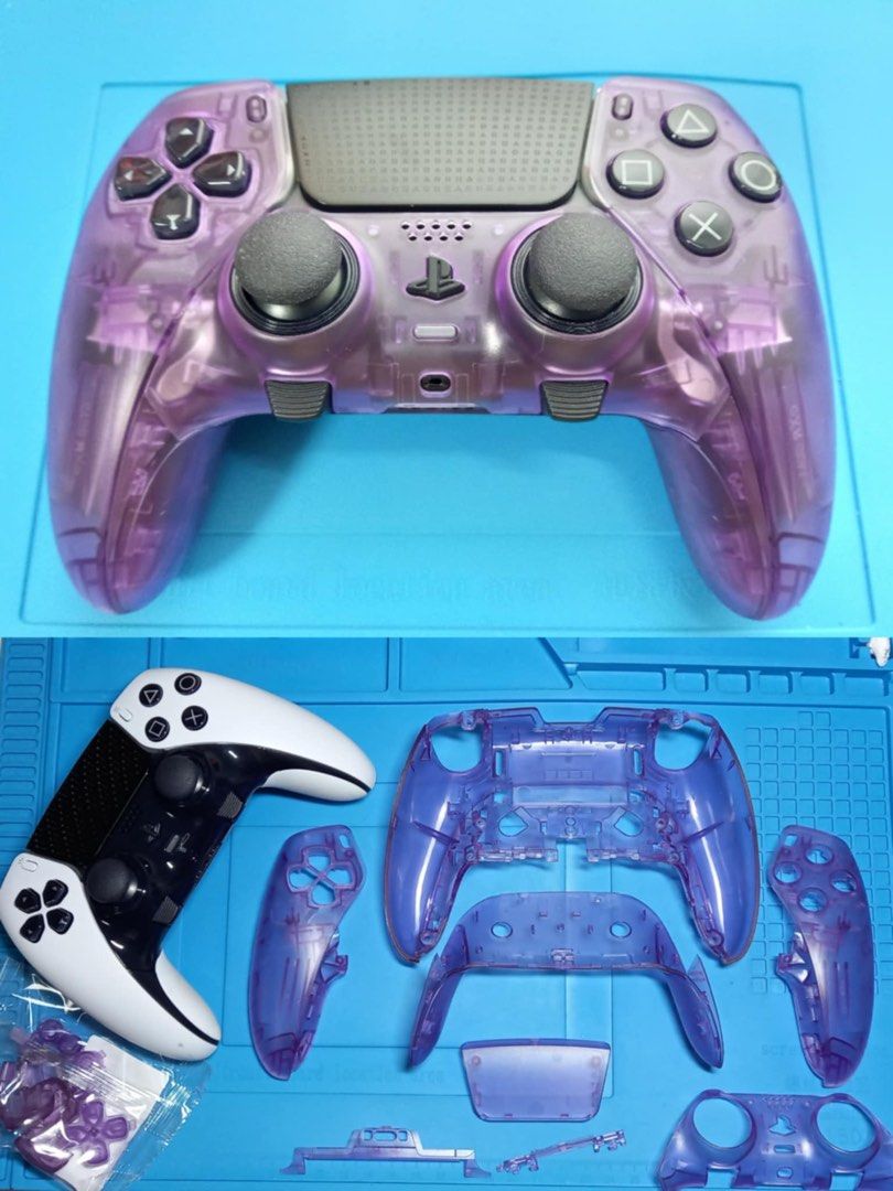 PS5 Edge Controller Shell Replacement (Category: Controllers) located in Singapore. Submitted by ilovepolabear (Listing ID 1354473469, Image 2). Description: We provide repair service Replace PS5 Edge Controller Shell (Not Include Controller) Please message for more inquiries or i have not list here .