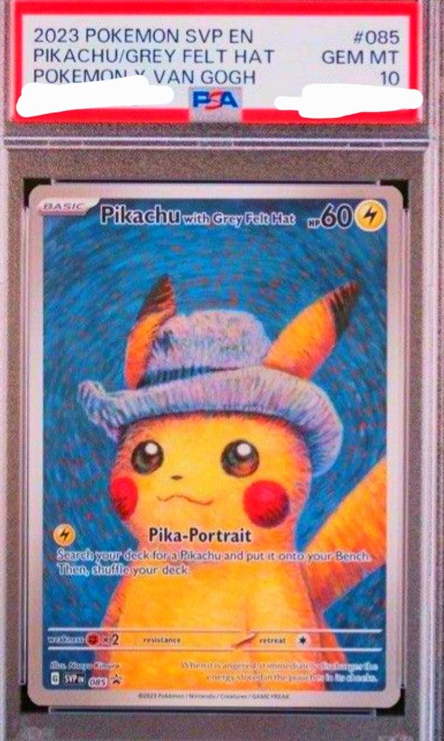 ARS10 Pikachu (Pika-Portrait) グレード10（Psa 10 Pikachu Van