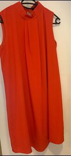 Red Casual Dress ( M )