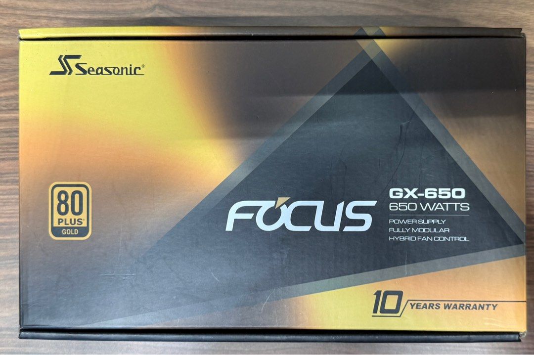 Seasonic Focus gx-650 PSU (Category: Computer Parts) located in Laoag. Submitted by dawnrp (Listing ID 1354414283, Image 1). Description: Well-maintained throughout 4 years of use. Bought around Nov 2020. Best of the best when it comes to PSU brands. *NOT ABUSED* *FULLY MODULAR*.