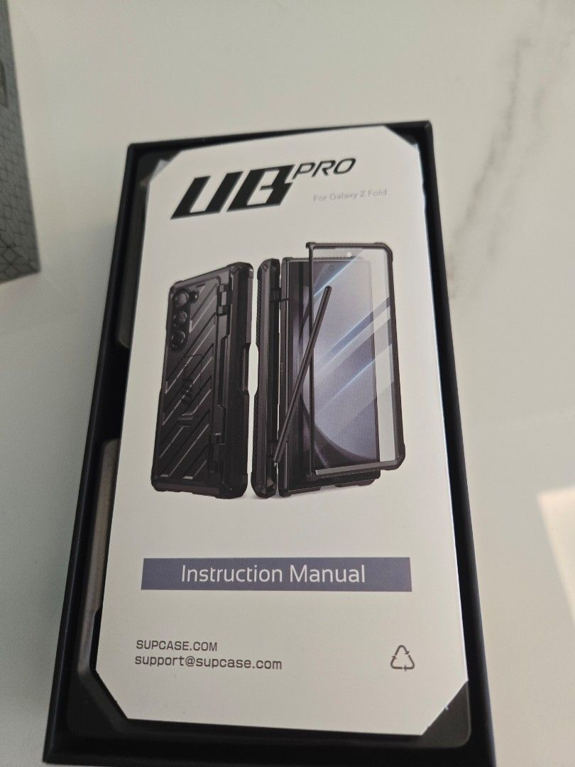 SUPCASE UB Pro Magsafe Case for Z Fold 6 (Category: Cases & Sleeves) located in Manila. Submitted by MLim10 (Listing ID 1354390749, Image 3). Description: Slightly used SUPCASE UB Pro Magsafe Case for Z Fold 6 with S Pen Holder Tempered Glass Protector was never used, just the back part. RFS: Got another case SPEN NOT INCLUDED DF WILL BE SHOULDERED BY BUYER.
