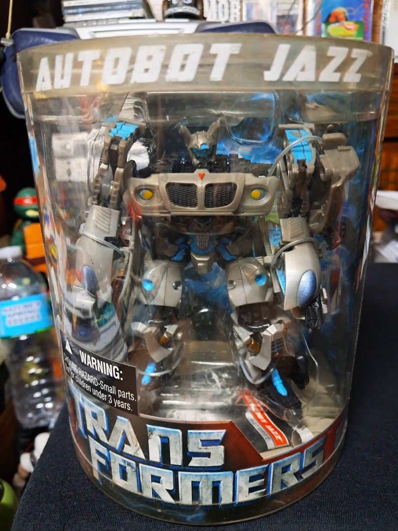 Transformers Movie All Spark Jazz (Category: Action & Battle Toys) located in Manila. Submitted by ninja_kid (Listing ID 1354398725, Image 1). Description: Brand new, sealed Actual photo.