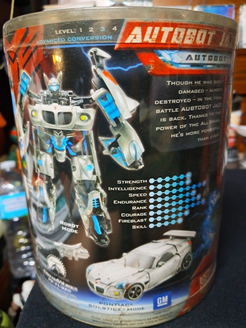 Transformers Movie All Spark Jazz (Category: Action & Battle Toys) located in Manila. Submitted by ninja_kid (Listing ID 1354398725, Image 2). Description: Brand new, sealed Actual photo.