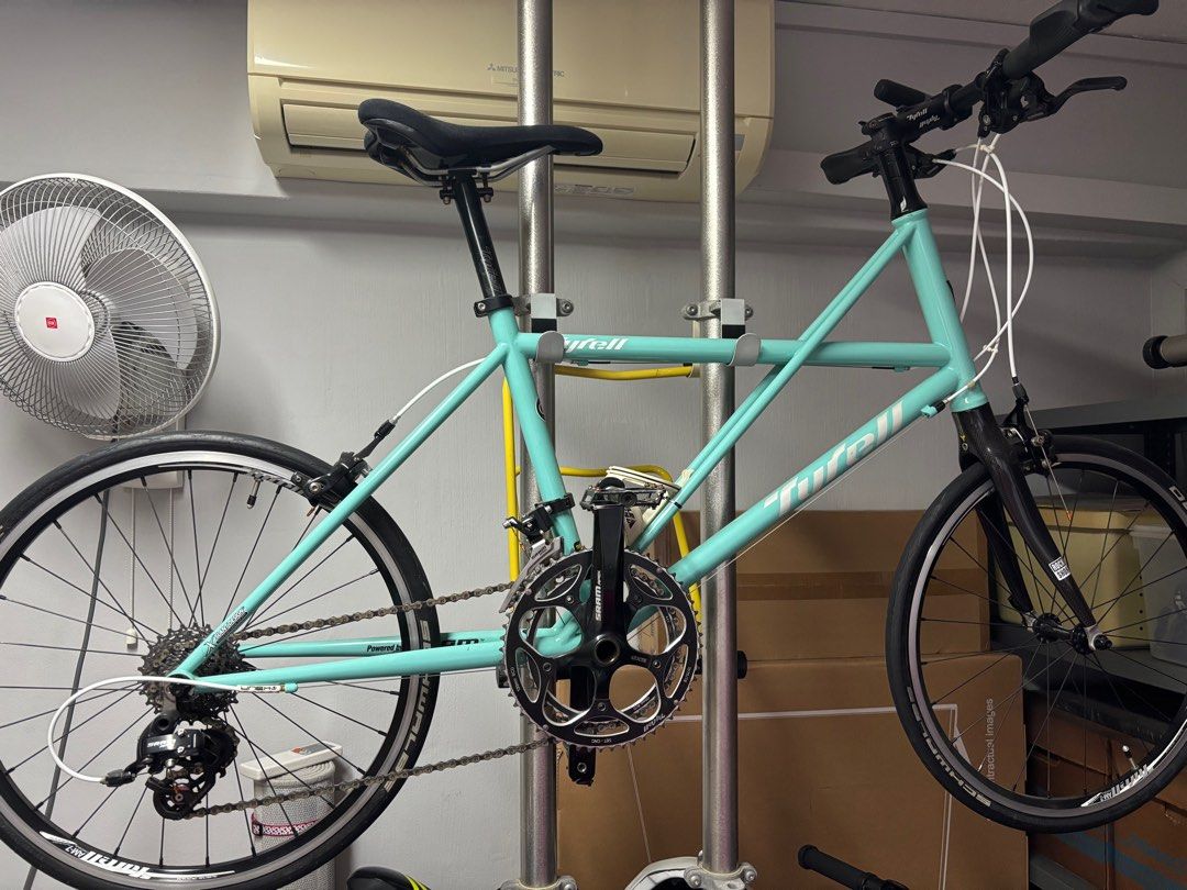 Tyrell CX (Category: Bicycles) located in Singapore. Submitted by kaiad13 (Listing ID 1354445375, Image 1). Description: Upgraded 56T chain ring. Upgraded jagwire cable hoses. Otherwise stock. Only tire changes. .