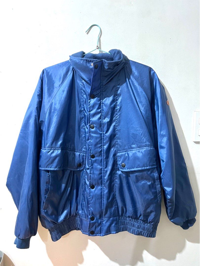 Vintage WinGel Flight Jacket (Category: Coats, Jackets and Outerwear) located in Baguio. Submitted by blackcode1215 (Listing ID 1354480730, Image 2). Description: (All items are slightly used but in good condition) Vintage WinGel Flight Jacket Size: Large Color: Indigo 10/10 Dimes: L- 27” W-26 Price: 500 +sf Location: Baguio City Dropping Area: 2007 2nd floor Maharlika Bldg. For shipping: J&T (nationwide) Mode of payment: Gcash (mine now, pay now