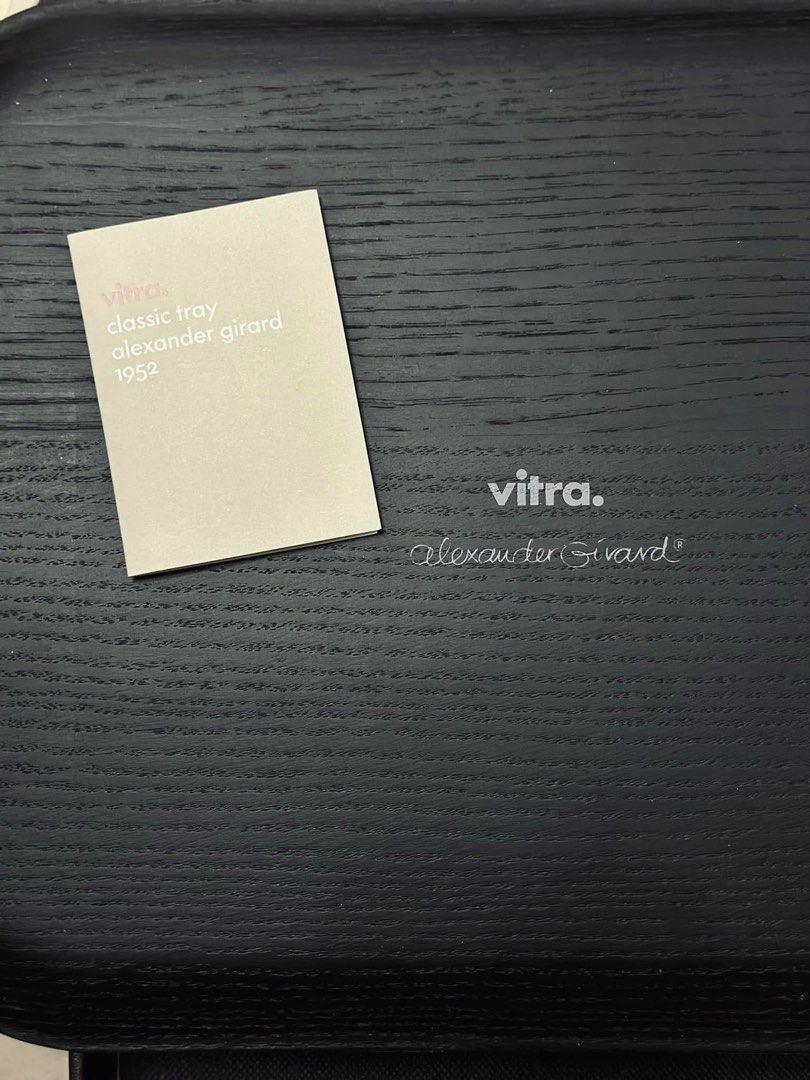 Vitra classic tray medium (Category: Other Home Furniture) located in Makati City. Submitted by declutter_888 (Listing ID 1354418285, Image 2). Description: .