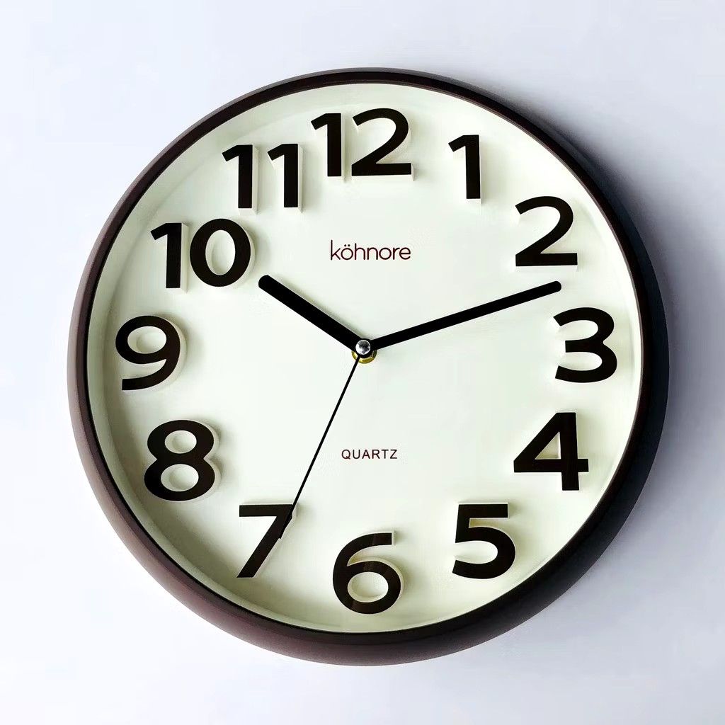 12" Classic Wall Clock (Köhnore) - 3D Silent Type (Category: Clocks) located in Manila. Submitted by cristytah (Listing ID 1354586879, Image 1). Description: This basic solid color clock with innovative 3D numbers design is a great addition to any room with modern features. With quiet and smooth sweeping movement of clock hands, you can be assured of a peaceful environment for your loved ones. Clock is easy to maintain and clean. ✅ Modern contemp