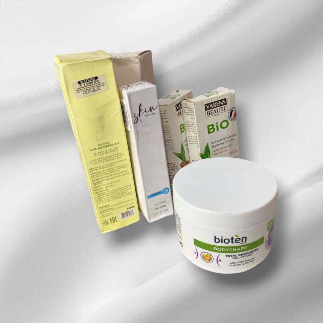 🌸 BIOTEN, BYS, DEOPROCE, VARENS BEAUTE, ETC (Category: Face Care) located in Bulacan. Submitted by saturday.ph (Listing ID 1354676036, Image 2). Description: Face Care Body Care Eye Care.