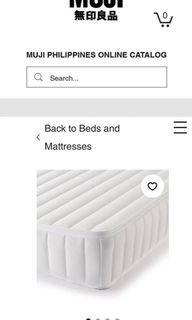 😍 HEAVEN SA LAMBOT!!! SUPER KAPAL!!! 😍
MUJI Premium Single size Mattress
9inch Thick Imported Mattress
77 x 39 inches, Clean Mattress 

In VERY good condition
Code HOMEBOSS