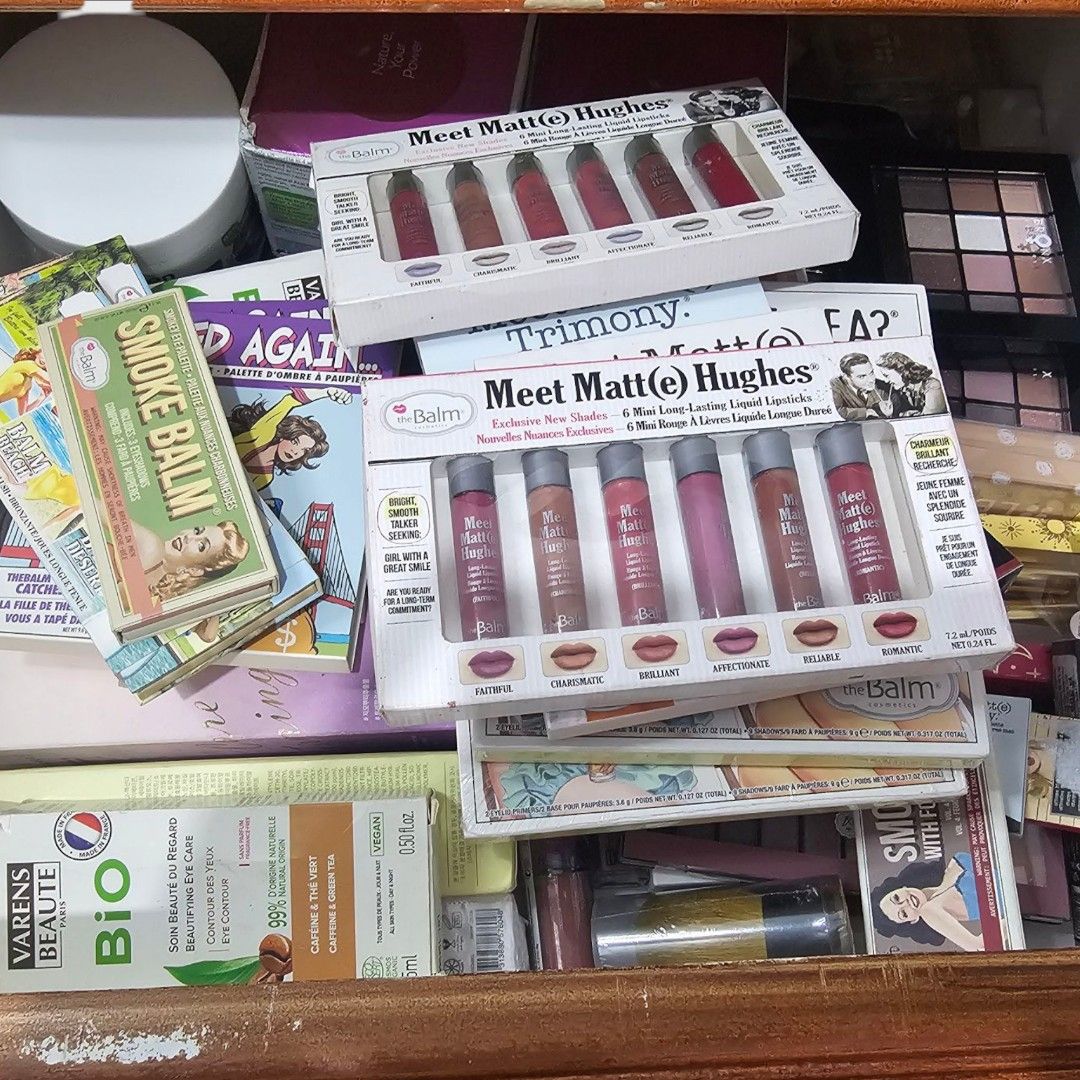 🌸 Mixed of Make UP 🌸 (Category: Makeup) located in Bulacan. Submitted by saturday.ph (Listing ID 1354674803, Image 2). Description: The Balm Herci Amuse Bronx Laka Colorina Make Up Studio Absolute New York BYS LB Japan.