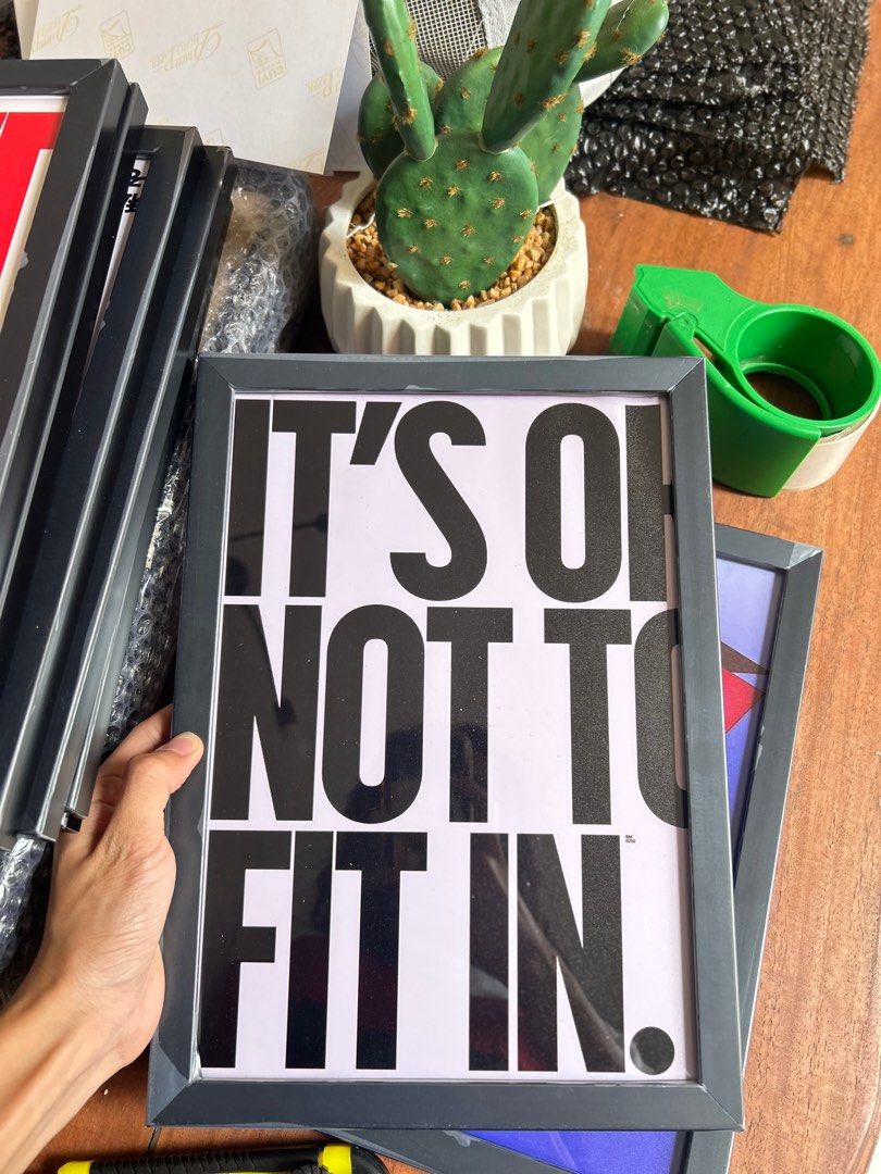A4 size posters in frame (Category: Wall Decor) located in Cavite. Submitted by _schmyla (Listing ID 1354531485, Image 1). Description: .
