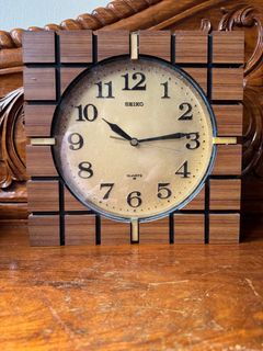 Antique Seiko wall clock