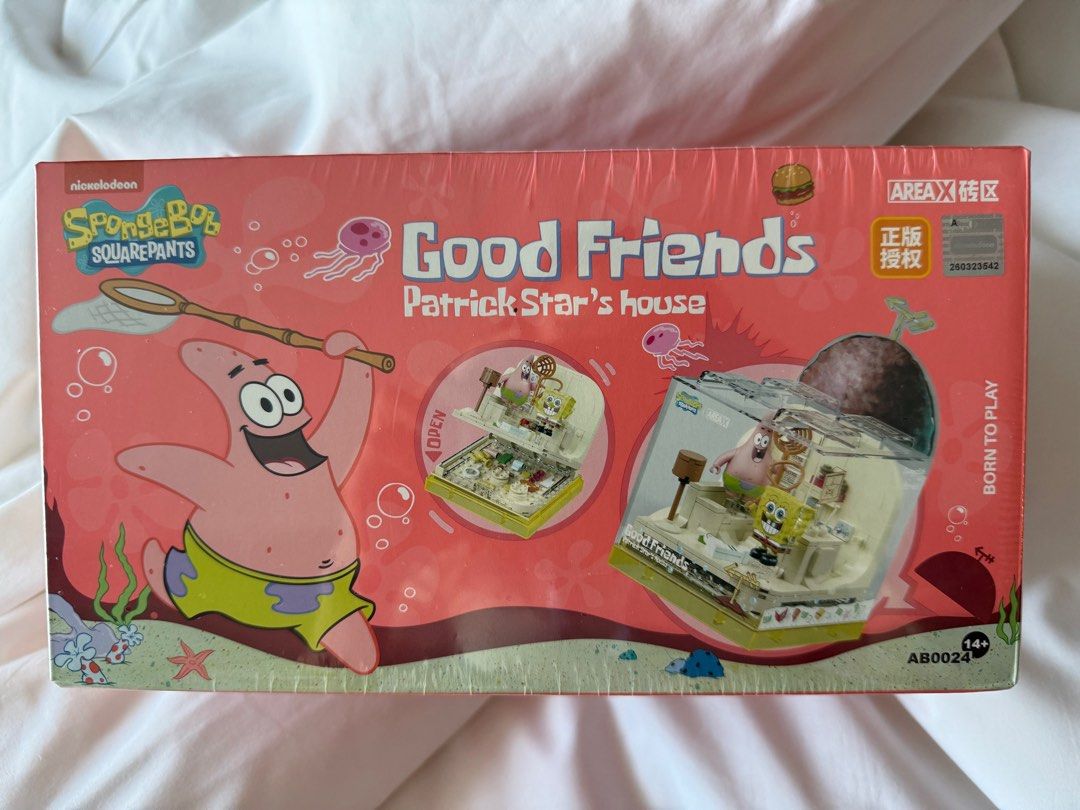 AREA-X SpongeBob SquarePants good friends Patrick star’s house, Hobbies ...