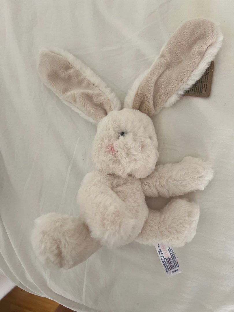 Mama + baby Bunny Doll Soft Toy main image 1