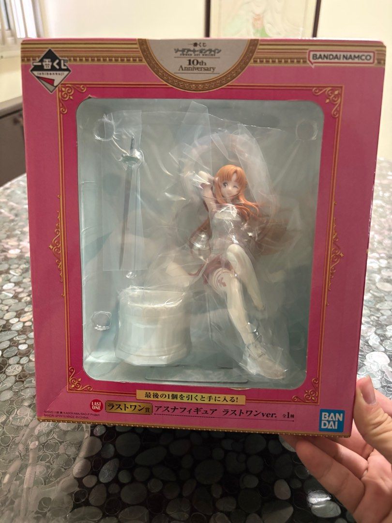 Bandai Spirits Ichibansho Figure Asuna (10th Anniversary) Sword Art Online (Category: Toy Figures) located in Singapore. Submitted by kaikaikai67 (Listing ID 1354706997, Image 1). Description: Bandai Spirits Ichibansho Figure Asuna (10th Anniversary) Sword Art Online Open to Nego.