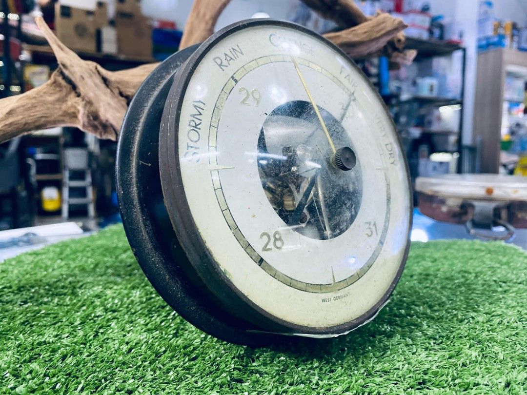 BAROMETER VINTAGE WEST GERMANY ( DISPLAY ONLY ), Hobbies & Toys ...
