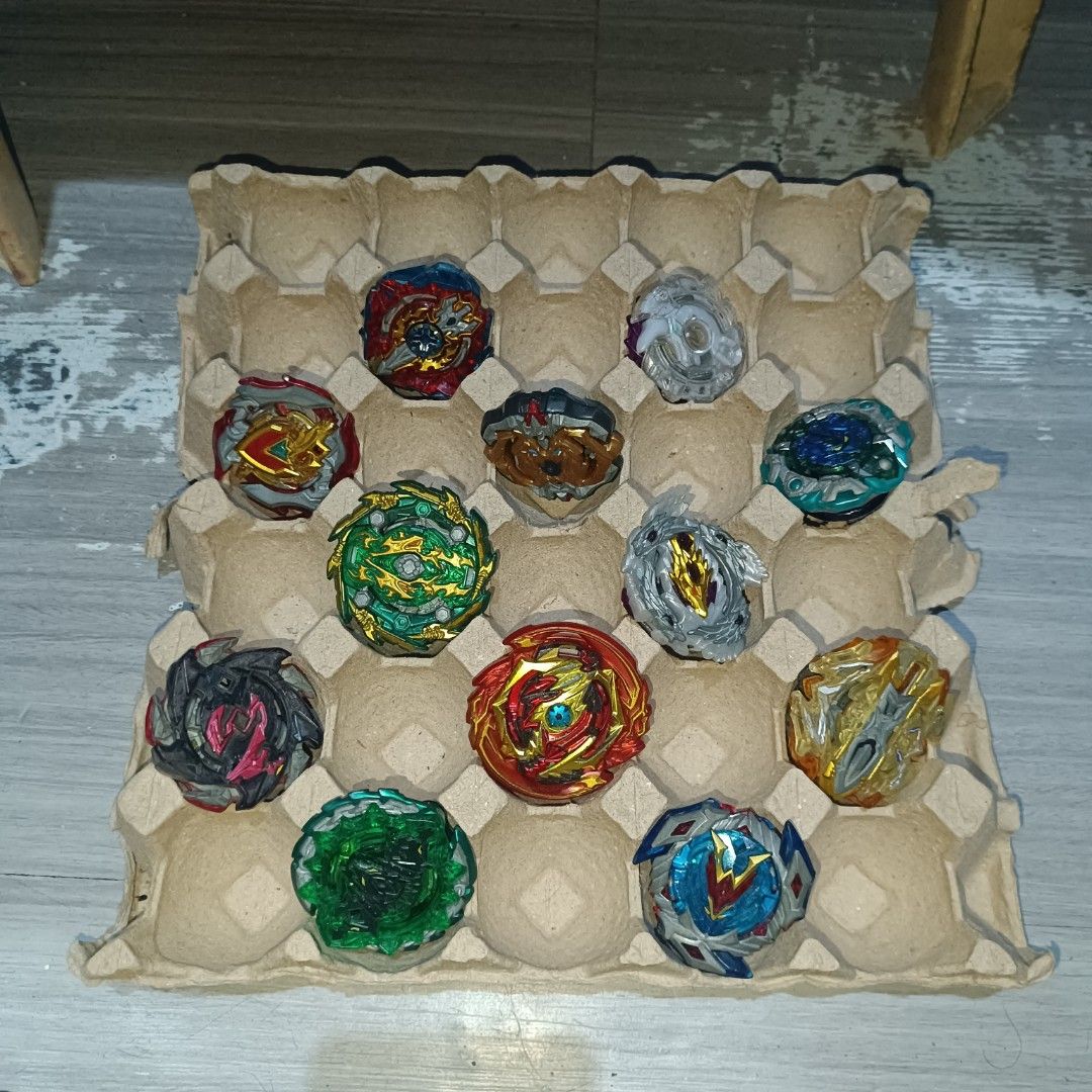 Beyblade Burst Takara Tomy Set (Category: Action & Battle Toys) located in Balagtas. Submitted by 333ydkme (Listing ID 1354566827, Image 2). Description: TAKARA TOMY BEYBLADE BURST SET ALL AUTHENTIC (EXCEPT STADIUM) WYSIWYG PHP 3000.