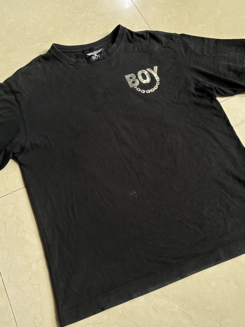 BOY LONDON HOLOGRAPHIC WINGS (Category: Tshirts & Polo Shirts ) located in Dagupan City. Submitted by oompph (Listing ID 1354674409, Image 3). Description: Boy London holographic wings Condition: 9/10 Excellent Condition Size: 21x26.5.