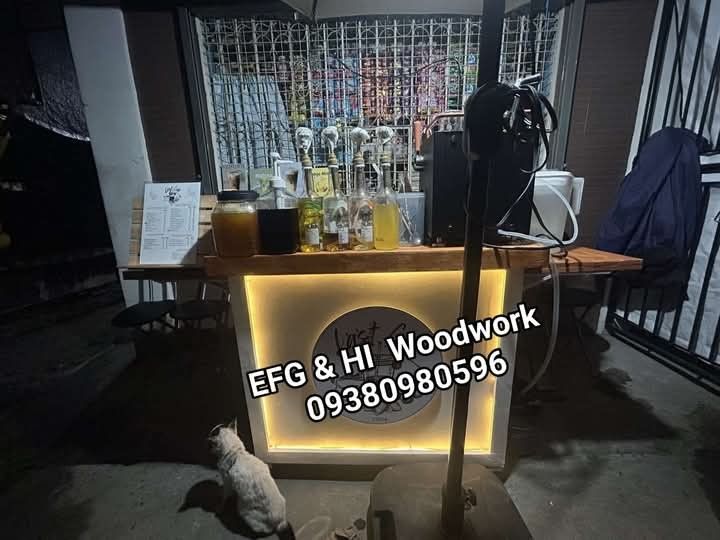 Collapsible Mobile cart (Category: Tables & Sets) located in Manila. Submitted by efghiwoodwork (Listing ID 1354533054, Image 3). Description: 6,000 PHP Foldable Mobile cart size: 40 x 20 upper table 3ft. Height ✅with lights ✅With wheels ✅with varnish ✅With paint 7,000 PHP Foldable Mobile cart size: 40 x 20 upper table 3ft. Height ✅with lights ✅With wheels ✅with varnish ✅With paint logo not included ✅WITH SIDE table.