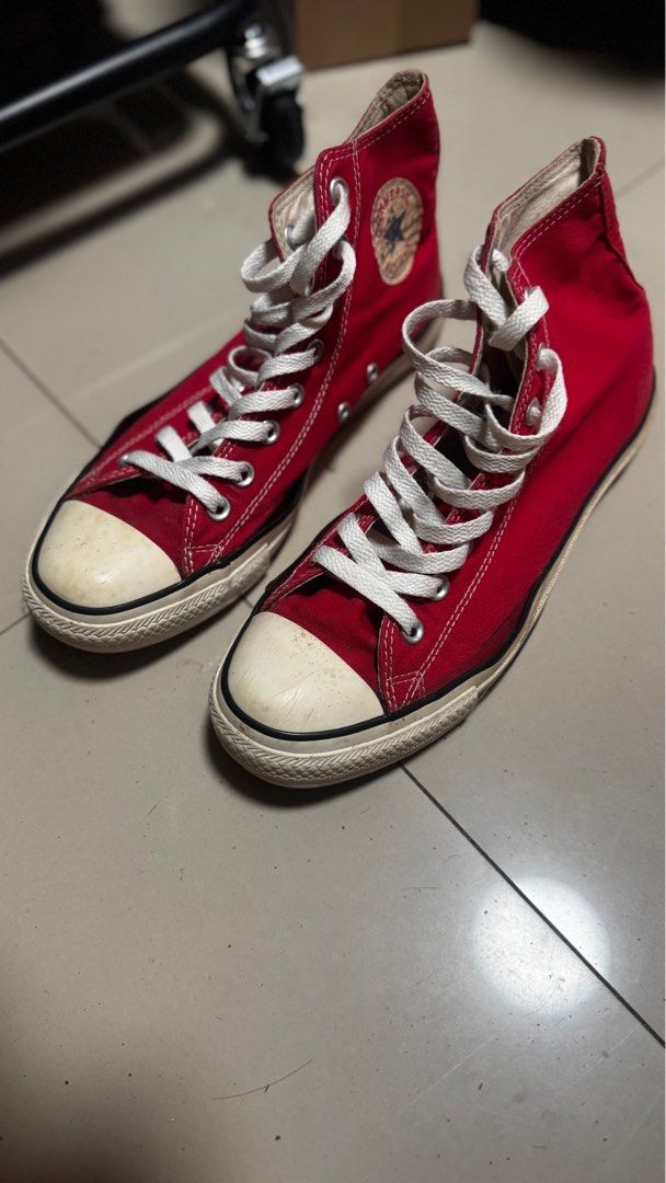 Converse Chuck Taylor High Cut SIZE 8 US MENS (Category: Sneakers) located in Quezon City. Submitted by phimzee (Listing ID 1354579005, Image 1). Description: RFS: I no longer wear this pair.. decluttering season. Purging more stuff. Come back every now and then for new listings..