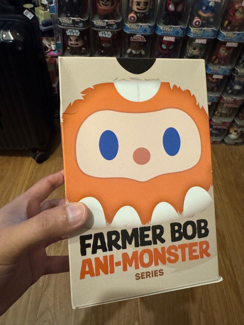 Farmer Bob Fox (Category: Designer & Blind Box Toys) located in Mandaluyong City. Submitted by wayby (Listing ID 1354707393, Image 2). Description: Opened for checking Tags: popmart, funko.